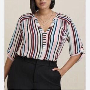COPY - Torrid NWOT 3x Georgette Pullover Blouse